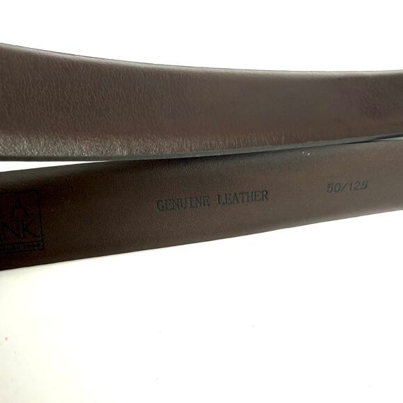Jos. A. Bank Brown Leather Dress Belt Size 50 / 125 NEW - Picture 6 of 16